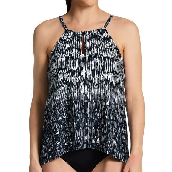 Miraclesuit womens Silver Shores Peephole Tankini, 14