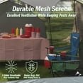 thumbnail image 6 of Wakeman Outdoors 12x10 Pop Up Canopy Screen Tent for Camping or Party, Gray, 6 of 12