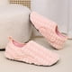 thumbnail image 4 of Lindas Pantuflas Peludas Cálidas Sin Cordones Zapatos Casa para Mujer Ajustables Interior, 4 of 9