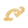 201 Stainless Steel Pendants Laser Cut Letter Golden Letter.G: 18.5x8 ...