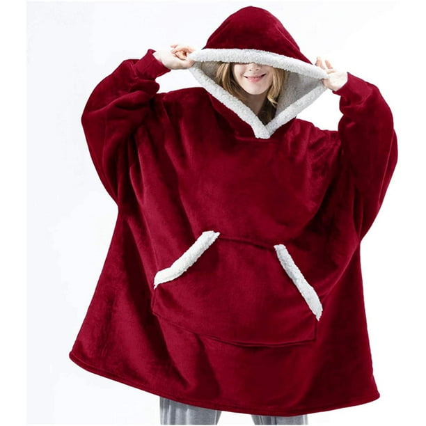 Hooded blanket for shop adults walmart