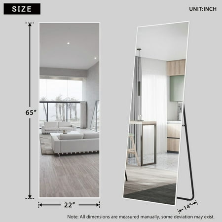 Full Length Mirror Decor Wall Mounted Floor Dressing Make Up For Bathroom Bedroom Living Room Dining Entry Gold 47 X 22 Canada Full Length Mirror Decor Wall Mounted, Full Height Mirror Dimensions