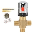 thumbnail image 3 of Water Temperature Control Valve, Thermal Sensing Thermostatic Mixing Valve  For Home, 3 of 8