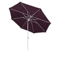 thumbnail image 3 of Pemberly Row 11' White Patio Umbrella in Pacifica Purple, 3 of 7