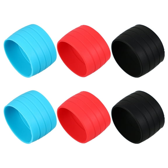 REACHISE Silicone Bike Handlebar Grips - Comfortable Anti- for Handlebars, Available in Black, , and Red