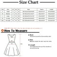 thumbnail image 3 of LLYwey s Plus Size Cocktail Dresses for Weddings Lapel Printing 3/4 Sleeves High Waist Lacing Bow Belt Dress New Prom Dresses Black S, 3 of 8