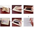 thumbnail image 2 of Poster Frame A3 -Actual Fits 11 3/4x16 1/2 inch Photo,Print,Poster,Portrait or Artwork Frame 3/4 Inch Wide,Hanging Picture Frame (Brown), 2 of 4