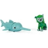 PAW Patrol, Aqua Pups Rocky and Sawfish Action Figures for Kids Ages 3 and up