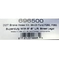 thumbnail image 2 of Russell 696500 Street Legal Brake Line Assembly Fits select: 1999-2004 FORD F350, 1999-2004 FORD F250, 2 of 2