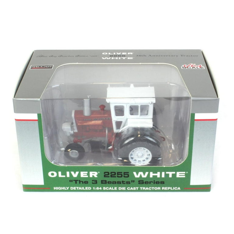 Spec Cast 1/64 1974 White 2255 Tractor with Cab & Duals Red