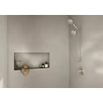thumbnail image 4 of Moen Hydro Energetix Spot Resist Brushed Nickel Showerhead and Handheld Shower, 200C0SRN, 4 of 16