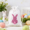 thumbnail image 4 of Antqov Easter Gift Bags Cute Bunny Drawstring Easter Bag Colorful Pouches Sacks with Ribbon Easter Gifts for Birthday Party Home Office Supplies, 4 of 6