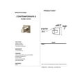 thumbnail image 2 of Alno Contemporary II Robe Hook - Polished Chrome, 2 of 2