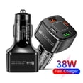 thumbnail image 3 of 4-Port Car Charger For phone Fast Charge PD 20W Type C USB Adapter, 3 of 8