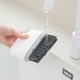 thumbnail image 6 of Multi-Function Window Track Cleaner Tool with Scrub Pad - 2-in-1 Slit Brush for Sills, Grout Lines, Car Vents, Sliding Doors & Kitchen Gap Cleaning, 6 of 8