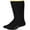Black 4, variant on Carolina Ultimate Mens Socks, Big & Tall Merino Wool Cushion Mid Calf Outdoor Boot Socks, 2 Pair