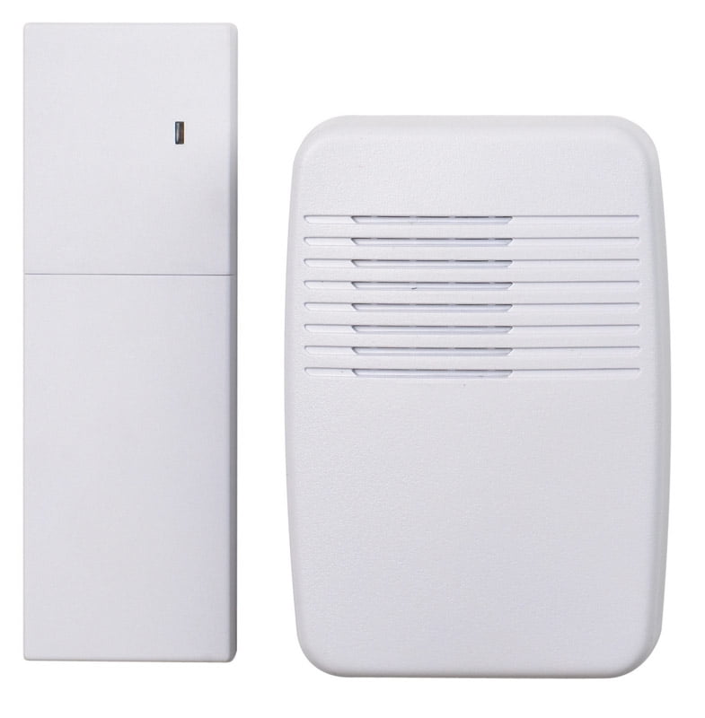Heath Zenith White Plastic Wireless Door Chime Extender
