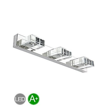 Vanity Lights Sol 3 Head Gl Wall Bathroom Mirror Bath Long Led Lighting Fixtures White Light 4500k Vanity Lights Sol 3 Head Gl Wall Bathroom Mirror Bath Long Led Lighting Fixtures White Light 4500k