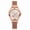 KT, variant on Kitty Cat KRM My MLD Cinnamrooll Rose Gold Diamond Quartz Watch Luminous Pointer
