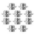 thumbnail image 4 of Weiweiguan 10 Pcs Roulements à Roues Roulements à Roulettes en Métal Roulements à Roulettes en Ligne, 4 of 7