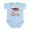 Sky Blue, variant on CafePress - Fly Tying Infant Bodysuit - Baby Light Bodysuit, Size Newborn - 24 Months