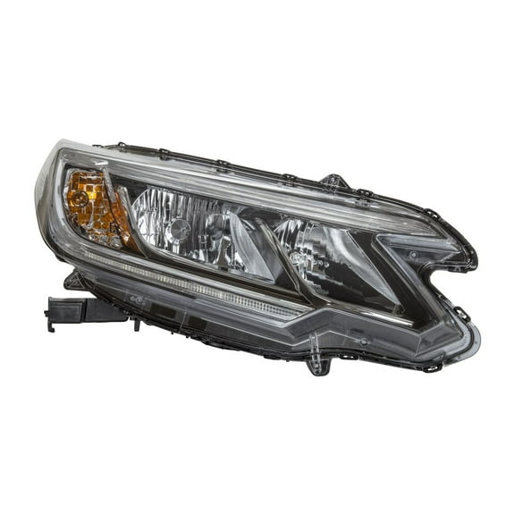 Replacement TYC 20-9621-90-9 Passenger Side Headlight for 15-16 Honda CR-V Fits 2015 Honda CR-V