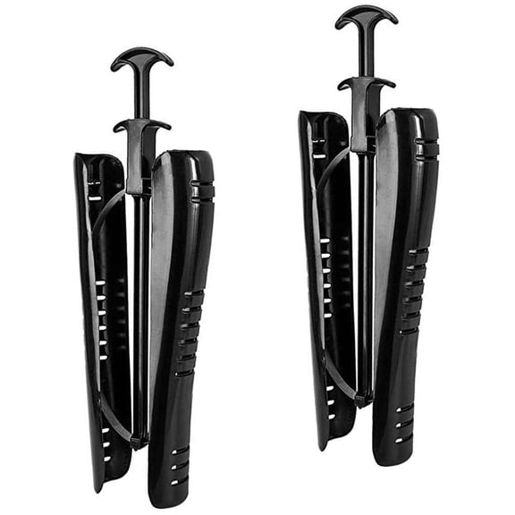 Boot Shaper, 2 Pieces Black Inserts Knee High Tall Boots Support Holder