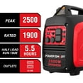 thumbnail image 2 of PowerSmart 2500W Portable Inverter Generator,Super Quiet 4-Stroke Engine,  Eco-Mode Feature, Home Use & Camping, 2 of 6