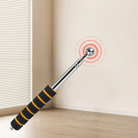 

Clearance！ Yshop Self Defence Stick Retractable Hollowing Drum Detection Hammer Wall Check Hammer Sound Detection Hammer Telescopic Rod Hollowing Drum Detection Hammer for House Decoration Hangs