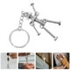 thumbnail image 1 of unbranded 2Ud Llaveros Decorativos Robot Metálicos Para Uso Diario Y Ocasiones Especiales, 1 of 8