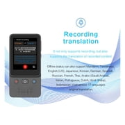 Offline Portable Translator 138 Language Smart Translator In Real Time Smart Voice AI Voice Photo Translator
