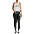 thumbnail image 5 of MTV Women's Confetti Speckled Joggers, 5 of 5