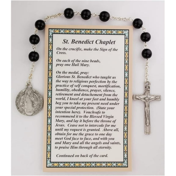 St. Benedict Chaplet with Card