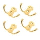 thumbnail image 3 of GOOHOCHY 4 unids robusta dual gancho colgadores de pared sala de pared ropa ropa ropa ganchos, 3 of 7