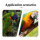 thumbnail image 2 of 3 Pcs Parakeet Cage Accessories Bird Treat Holder Bird Cage Accessories Bird Food Holder Birds Food Holder, 2 of 3