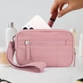 thumbnail image 5 of Quilted Nylon Wristlet Wallet for Women, Minimalist Solid Color Zip Around Clutch, Lightweight Travel Purse with Card Slots, Ideal for Daily Commute or Weekend Getaway, 5 of 5