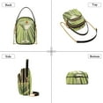 thumbnail image 3 of FORMRS Crossbody Bag for Women Quilted Travel Shoulder Cell Phone Purse with Chain Strap Handbag, Light Green Martini, 3 of 7