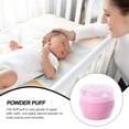 thumbnail image 2 of MasteelfCA 2 Sets Portable Powder Puff Baby Kids Body Talcum Powder Puff Baby Shower Gift, 2 of 7