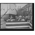 thumbnail image 2 of Historic Framed Print, Launching party, Str. Rochester, Wyandotte, Mich., 17-7/8" x 21-7/8", 2 of 9