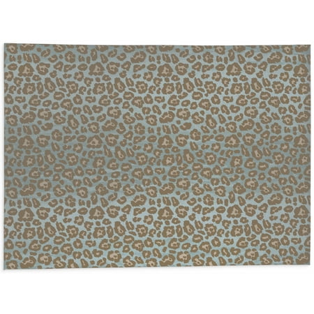 

Cheetah Blue & Taupe Kitchen Mat by Kavka Designs