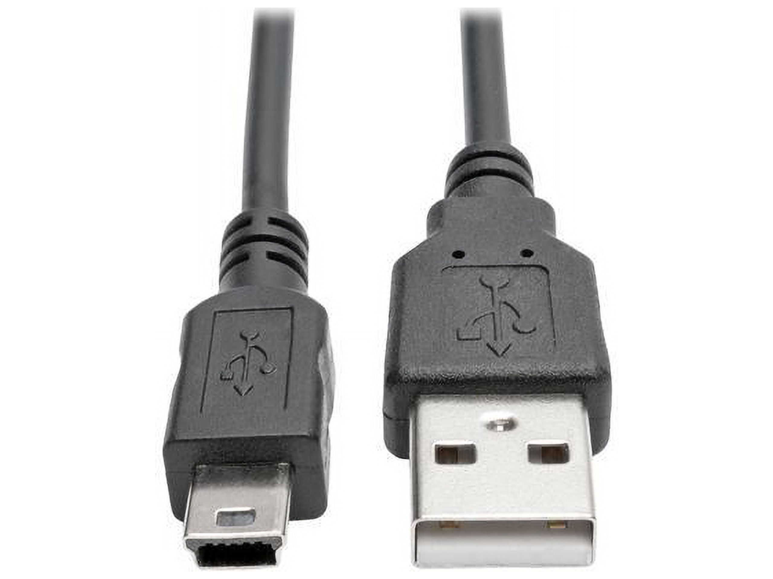 6ft USB 2.0 Hi-Speed A to Mini-B Coiled Cable (M/M) - image 2 of 2