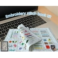 thumbnail image 4 of DIY Embroidery Stitch Book Kit, Portable All Scenario Embroidery Stitch Book & Sewing Kit, Embroidery Practice Book for DIY and Sew Enthusiast, 4 of 8