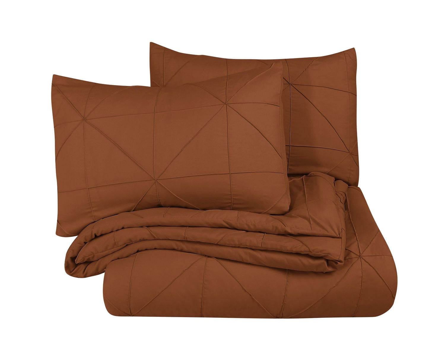 3 Pieces Hartford Pintuck Comforter Set