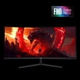thumbnail image 2 of acer Nitro 29.5 1500R Curved Zero-Frame UWFHD 2560 x 1080 Gaming Monitor | AMD FreeSync Premium | Up to 200Hz | 1ms VRB | VESA Mountable | 2 x Display Port 1.4 & 2 x HDMI 2.0 | ED306C Xbmiippx, 2 of 5