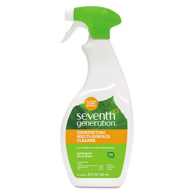 Sev 22810CT Botanical Disinfecting Spray Cleaner, 26 oz. Trigger Spray Bottle, 8-Carton