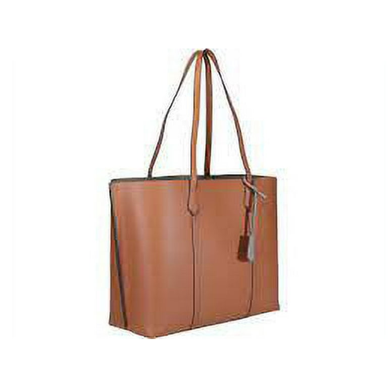 Tory Burch Perry Small Triple-Compartment Tote Light Umber, Tote