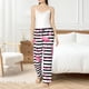 thumbnail image 4 of Balery Flamingos Pantalones de pijama para mujer, pijamas ultraligeros, pantalones de estar por casa-X-Large, 4 of 6