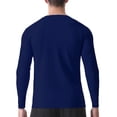thumbnail image 2 of Camiseta de baño Roadbox UPF 50+ de manga larga, corte ajustado, azul marino, 2 of 6