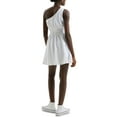 thumbnail image 2 of Women's Faron Draped One-Shoulder Mini Dress Linen White 8, 2 of 2