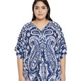 thumbnail image 6 of Gypsie Blu Women Long Kaftan Plus Size Casual Ladies Printed Maxi Dress Online, 6 of 7
